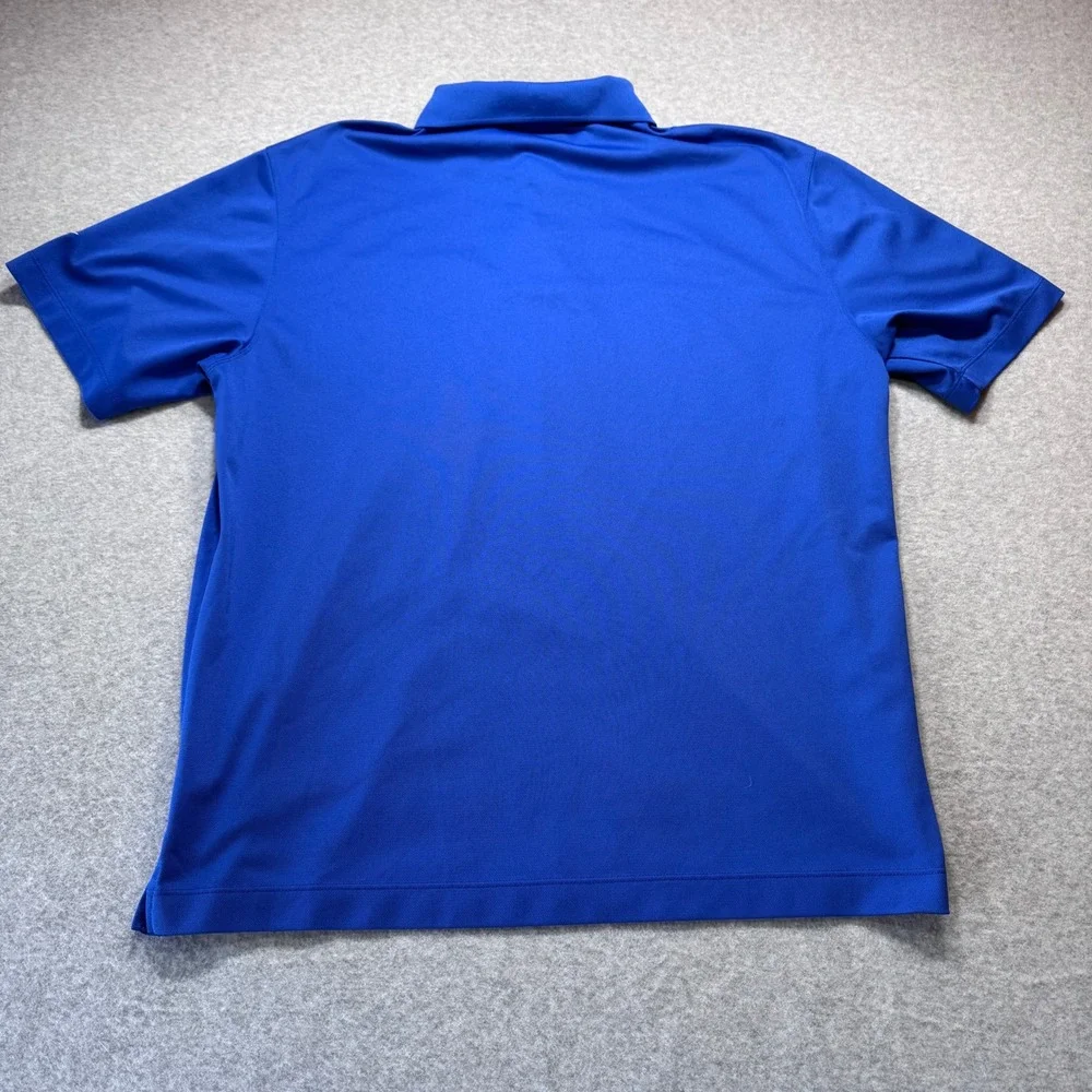 Nike Golf Duke Blue Devils Polo Shirt Mens‎ XL Dri-FIT Tour Performance Short